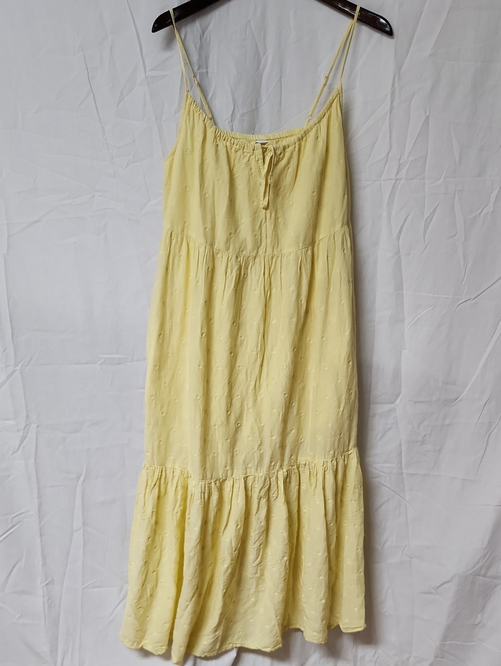 Old Navy Pale Yellow Spaghetti-Strap Maxi Dress
